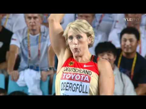 Javelin Throw Women Final - Maria Abakumova 71,99m and Barbora Spotakova 71,58m