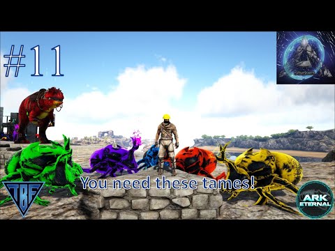 Eternal Beetles and more mutations!  E11 Ark Survival Evolved Modded Ark Eternal Genomes