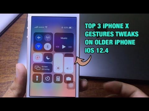 iOS 12.4 – TOP 3 iPhone X Gestures Tweaks For Older iPhone