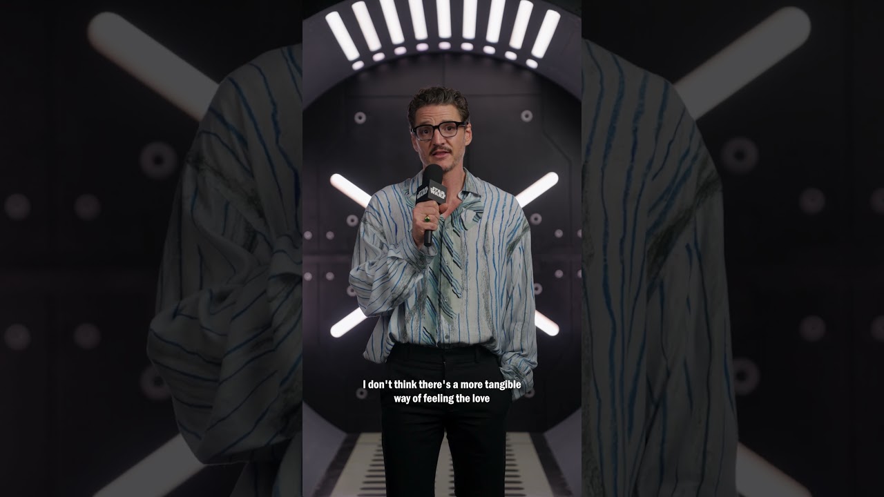 Pedro Pascal's Thank You To The Fans | Star Wars Celebration LIVE!