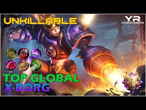 Top 1 Global X.Borg Hybrid Build Undeath by SynoGaming | Mobile Legends