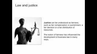 Business Law 1.2: Justice, Ethics and Politics