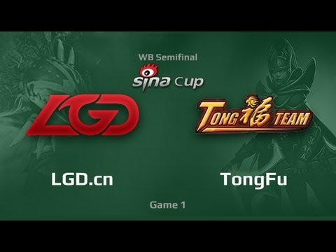 LGD.cn vs TongFu, Supernova Sino Cup, WB Semifinal, Game 1