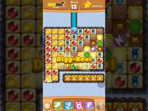 Diamond Digger Saga Level 1142 ~ No Boosters ~ 3 stars