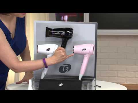 T3 Featherweight Compact Folding Hair Dryer with...