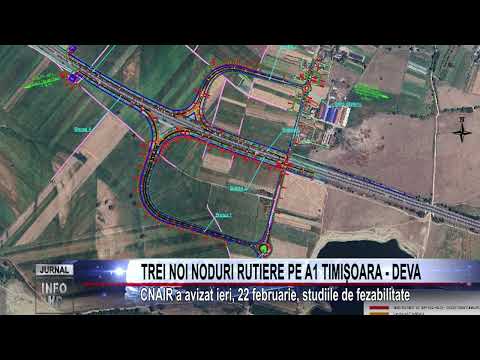 TREI NOI NODURI RUTIERE PE A1 TIMIȘOARA   DEVA