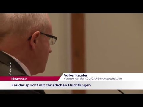 ideaHeute vom 04 03 2016 - Volker Kauder - Gottesdienststatistik - Entwicklungshilfe