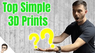 Cool Things to 3D Print | Easy One Day 3D Prints | Simple and Useful 3D Prints
