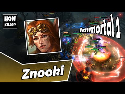 HoN Engineer Gameplay - Znooki - 22 Kills