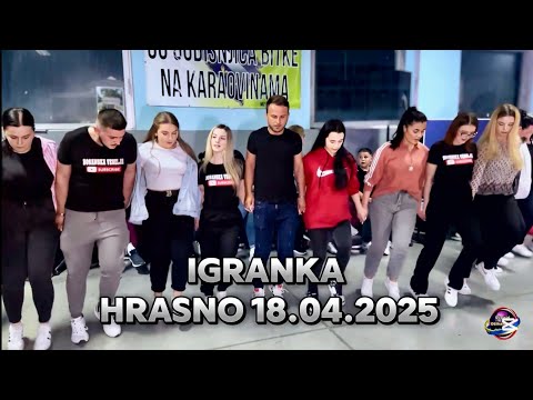 Svi su igraci na nogama igranka Hrasno(18.04.2025) Haso Brkic