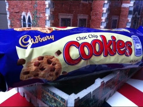 Choc Chip Cookies Cadbury - Produit Anglais.