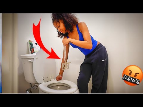 YANN THROWS MY CHAIN DOWN THE TOLIET *I WENT OFF🤬*