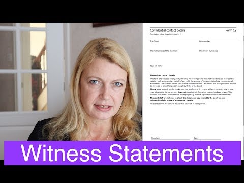 Witness Statements
