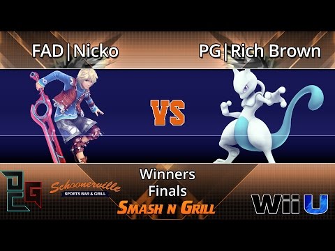 DCG:  Smash N Grill - Winners Finals - FAD | Nicko VS PG | Rich Brown