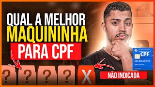 Qual a MELHOR MÁQUINA de CARTÃO para CPF [PESSOA FÍSICA ou AUTÔNOMO] em 2023?