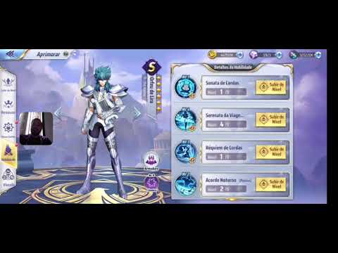 Saint Seiya: Awakening - Orpheu de Lira - Cloth repair - Review - Build - Habilidades