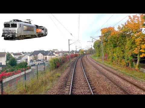 ★ 4K 🇫🇷 Villeneuve-Saint-Georges - Achères cab ride, France [10.2024] Grand Ceinture Paris belt