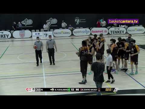 Cadete Masculino 2021 - Semifinal 1: C.B. Fuenlabrada vs Zentro Basket Madrid