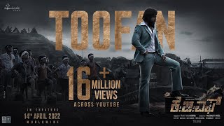 Toofan Lyrical(Kannada)  KGF Chapter 2  RockingSta