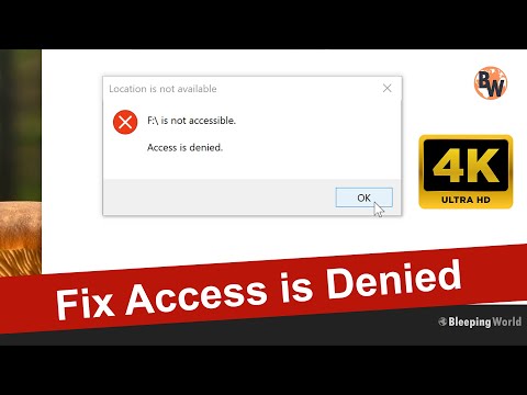 Fix Hard Drive Access Denied & Local Drive is not Accessible