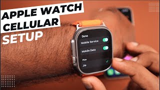 How to SETUP Apple Watch Cellular / Mobile Data? 🔥 [on Any Model]