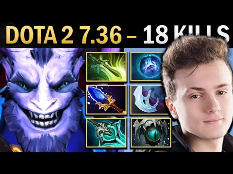 Riki Dota 7.36 Miracle with 18 Kills and Butterfly - TI13
