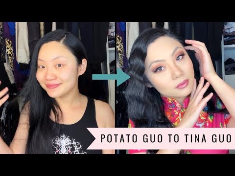 Tina Guo Makeup Tutorial - from Potato Guo to Tina Guo