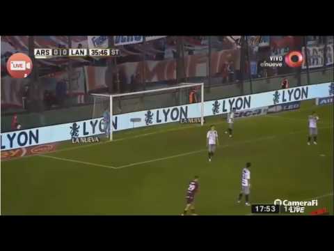 Golazo de German Denis - Arsenal 0 x 1 Lanus - Fecha 26 - Liga Argentina