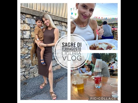 SAGRE DI FERRAGOSTO LIGURIA | VLOG |  Vittoria Gervasio