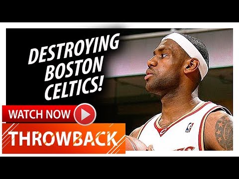 Throwback: MVP LeBron James Full Highlights vs Celtics (2009.04.12) - 29 Pts, 7 Ast in 3 Qtrs!