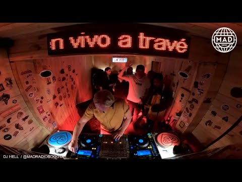 DJ HELL / @MADRADIOBOGOTA