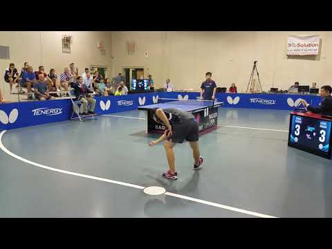 Zhen (Eugene) Wang (2805)  vs Jishan Liang (2694) - Open Singles Final
