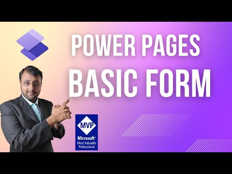 Basic Form in Power Pages | EP 02