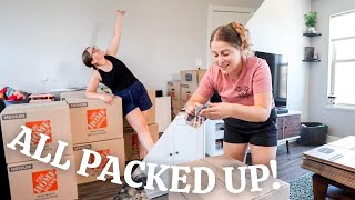 Finish Packing the Apartment With Me! My Mom Came Into Town to Help!