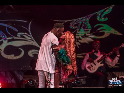 Denda la Jux na Vanessa kwenye Jukwaa la Tigo Fiesta laleta maswali, Je wamerudiana?