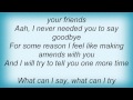 Bodyjar - Double Standard Lyrics