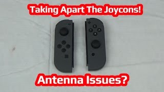 Taking Apart The Nintendo Switch JoyCons! Antenna Issues?