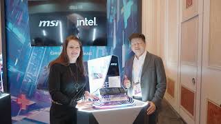 MSI CES 2024 – AI Era of Computing 