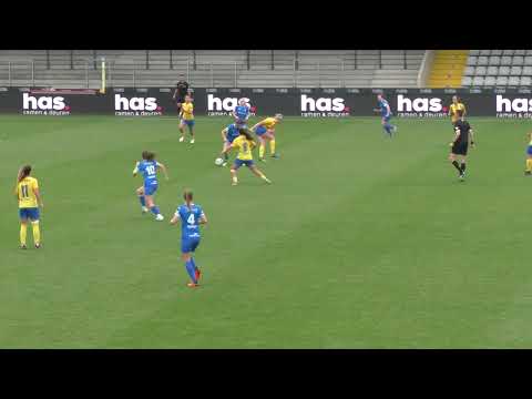 KVC Westerlo Ladies - KRC Genk Ladies on 11.10.2025: visiting goal disallowed