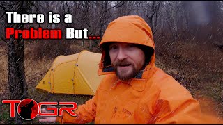 A Lot of Rain - NatureHike Opalus 3 Tent Test Night and First Thoughts
