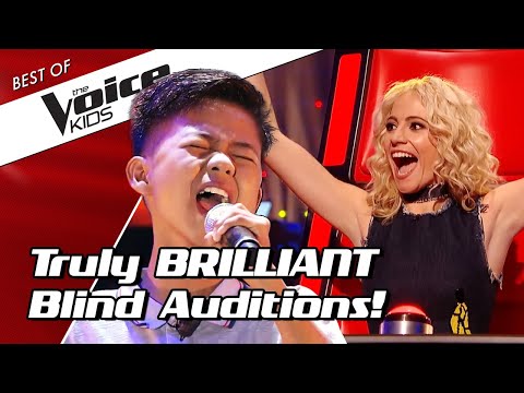 TOP 10 | Simply BRILLIANT Blind Auditions in The Voice Kids