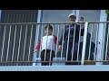 Flatbewoners Brunssum Noord sporten op balkon