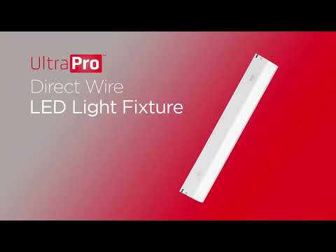 45370, 45369, 45368, 45367, 45366: UltraPro Direct Wire LED Light Fixture - Install & Operation
