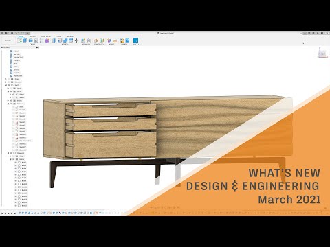 What's New In Fusion 360 Design & Engineering – March 2021