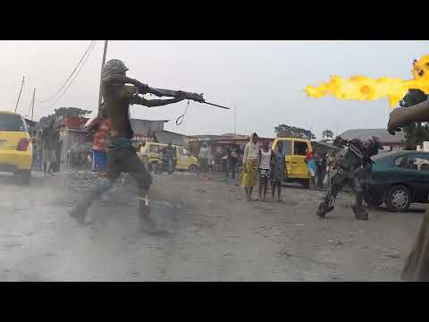 la bataille des poubelles film fiction de Elie Mbansing