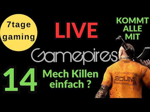 SCUM Gameplay Deutsch | 14 |  Mech killen einfach ? Wir werden es Erleben