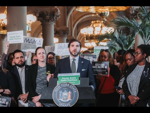 Sen. Gounardes Joins Parents, Kids and Advocates to Push to Make Social Media Safer for Kids