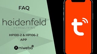 FAQ Heidenfeld Heizplatten I App & Fernbedienung I Tutorial I HP100-2 ► HP106-2 ♨️