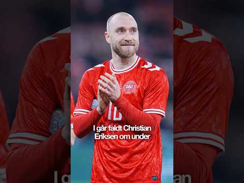Eriksen faldt om under landskamp #ultranyt