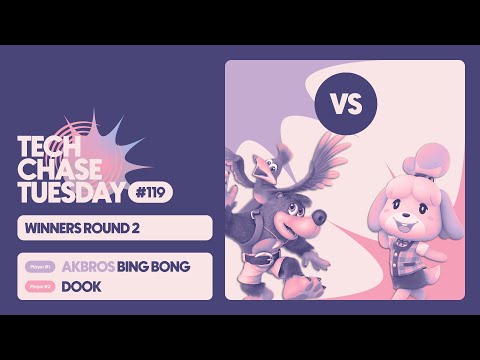 Akbros | Bing Bong (Banjo & Kazooie) vs Dook (Isabelle) | Winners Round 2 | Tech Chase Tuesday 119